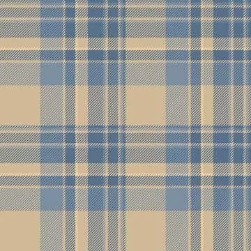 Customize vector pattern tartan, classy plaid check seamless. Overlayed fab.. Stock Illustration