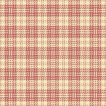 Customized check fabric pattern, long plaid vector background. Proud seamle.. Stockillustratie