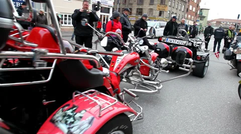 Customized Motorcycles Video stock 36704980