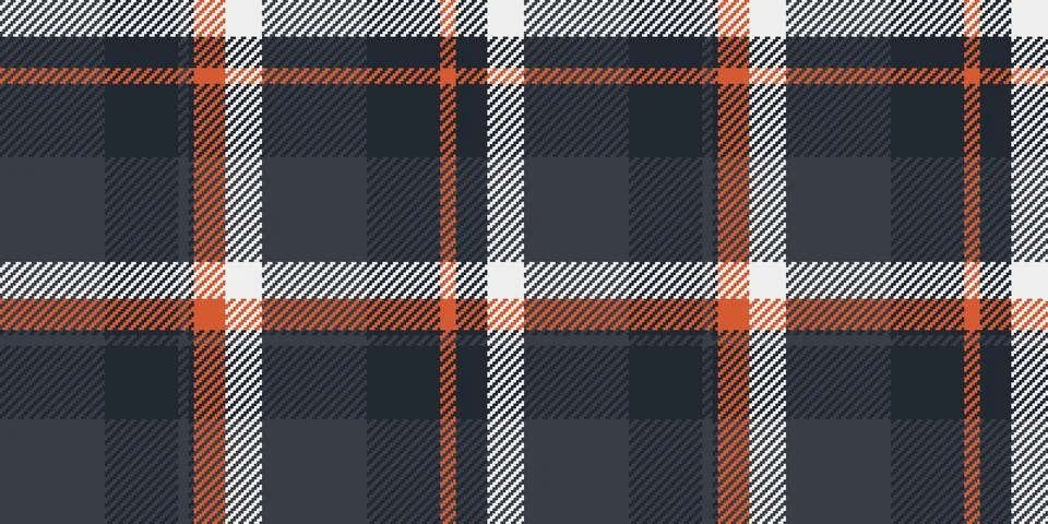Customized pattern plaid fabric, old check background tartan. 20s seamless .. Stock Illustration