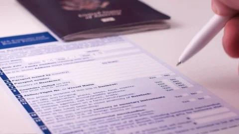 Customs Clearance concept Stock Footage 121843008