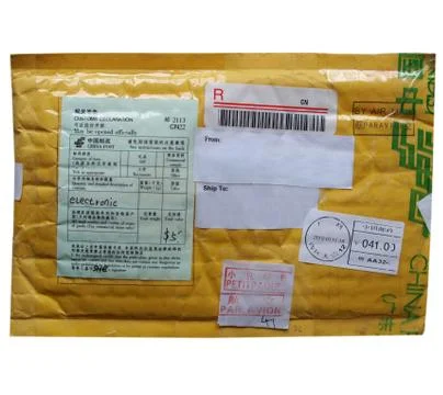 Customs declaration Stock Photos