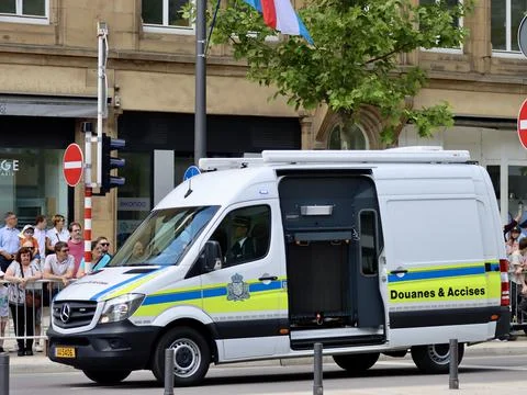 Customs x-ray scanner Stock Photos