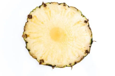 Cut of ananas Stock Photos