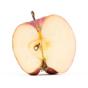 Cut apple Stock Photos
