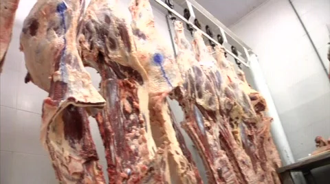 Cut of beef Stock Footage 854998