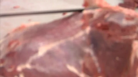 Cut of beef Stock Footage 855032