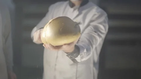 To cut bread Stock Footage 127506735