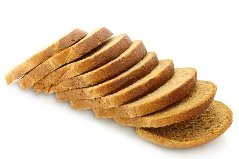 Cut bread Stock Photos