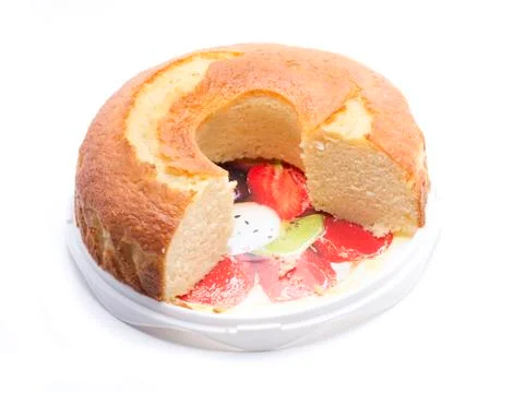 Cut cake Stock Photos