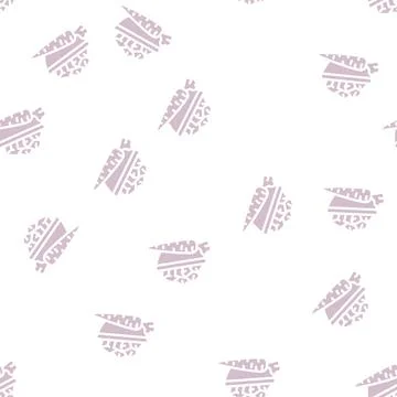 Cut carrot cubes glyph vector seamless pattern Stock Illustration