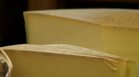 Cut the cheese Stock Footage 113869