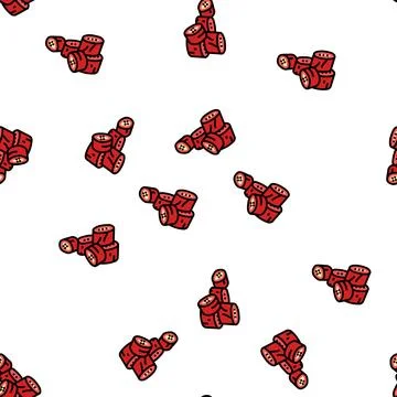 Cut chili pepper vector seamless pattern Illustrazione stock