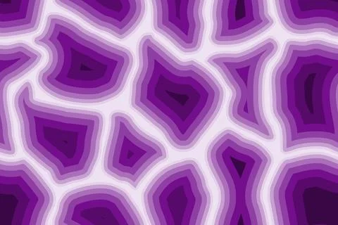 Cut decorative stone pattern Stock Illustration