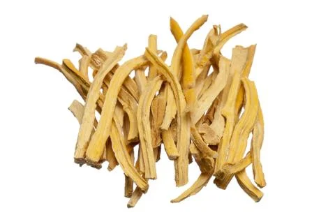 Cut dried root Photos