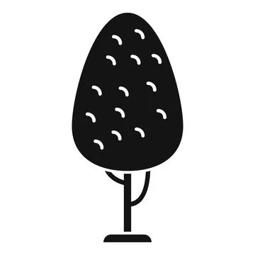 Cut garden tree icon simple vector. Trimming work Stock Illustration