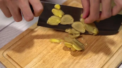 Cut Ginger Stock Footage 243469200