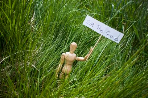 Cut The Grass Stock Photos