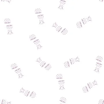 Cut half a pineapple glyph vector seamless pattern Stock Illustration