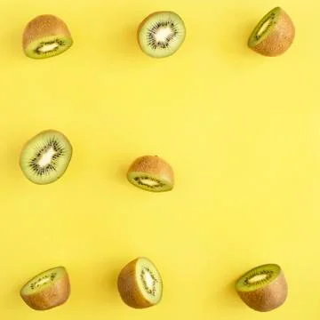 Cut in half in a row and empty in one place Stock Photos