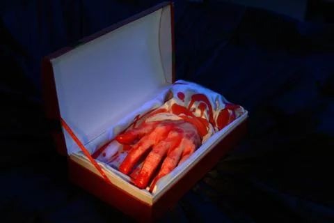 Cut hand Stock Photos