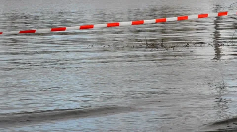 Cut-off at high water Stock Footage 25063077