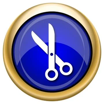 Cut icon Stockillustratie