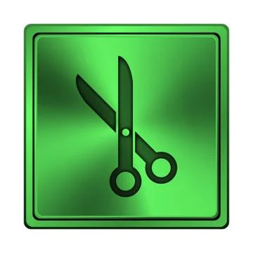 Cut icon Stock Illustration