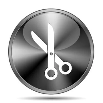 Cut icon Stockillustratie