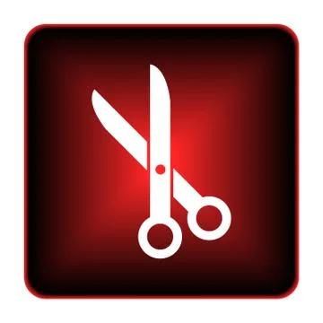 Cut icon Stockillustratie