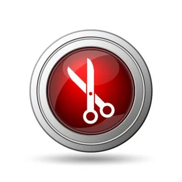 Cut icon Stockillustratie