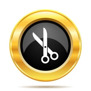 Cut icon Stockillustratie