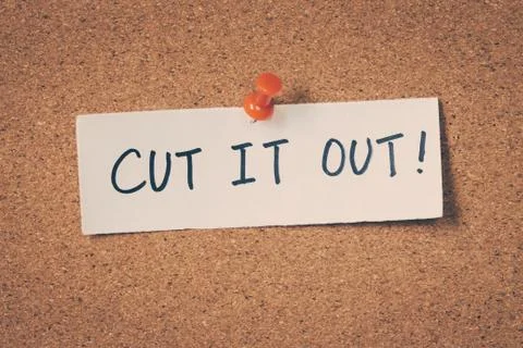 Cut it out Stock Photos