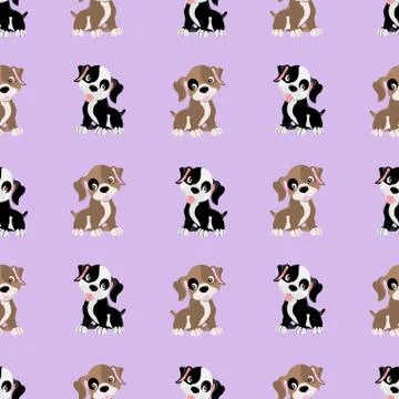 Cut kawaii background Stock Illustration