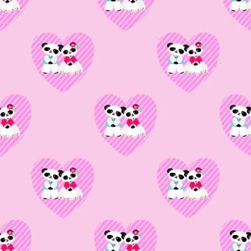 Cut kawaii background Stock Illustration
