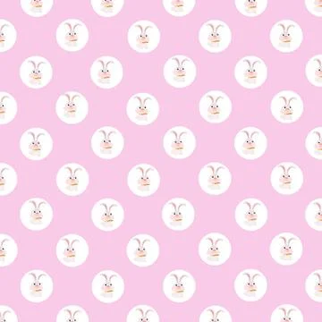Cut kawaii background Stock Illustration