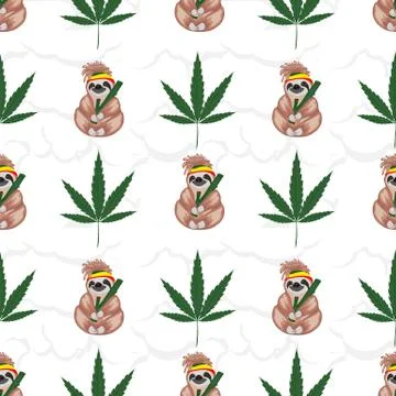 Cut kawaii background Stock Illustration