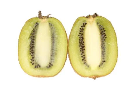 Cut kiwi Stock Photos