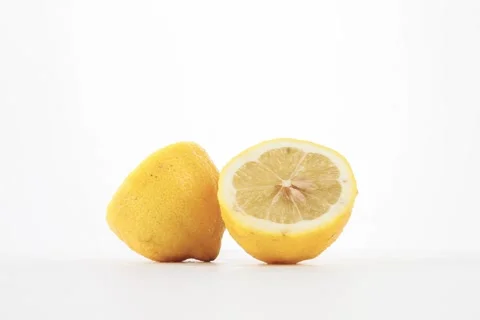 Cut lemon Stock Footage 271372214