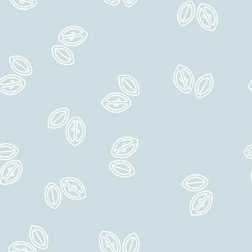 Cut lemon line seamless pattern Illustrazione stock