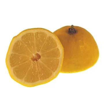 Cut lemon Stock Photos