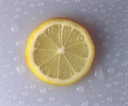 Cut lemon Stock Photos