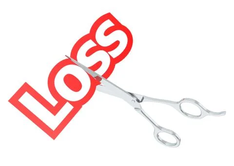 Cut loss Stock-Illustration
