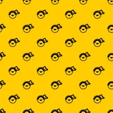 Cut off machine pattern vector 库存插图