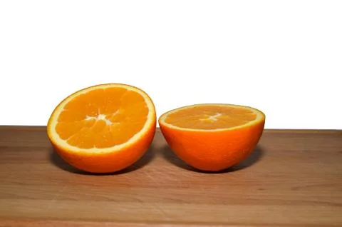 Cut orange Stock Photos
