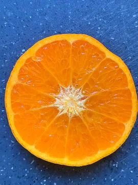 Cut orange Stock Photos