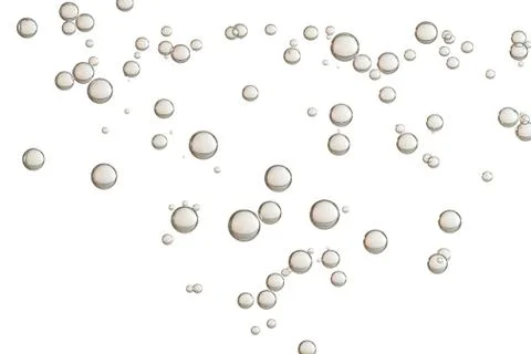 Cut out bubbles Stock Photos