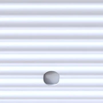 Cut out font in wave surface punctuation mark PERIOD 3D Stock Illustration