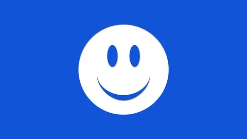 Cut Out Happy Face Stock Footage 105365655