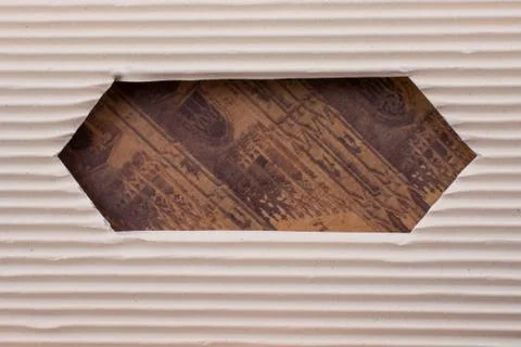 Cut out paper with pattern Stock Photos